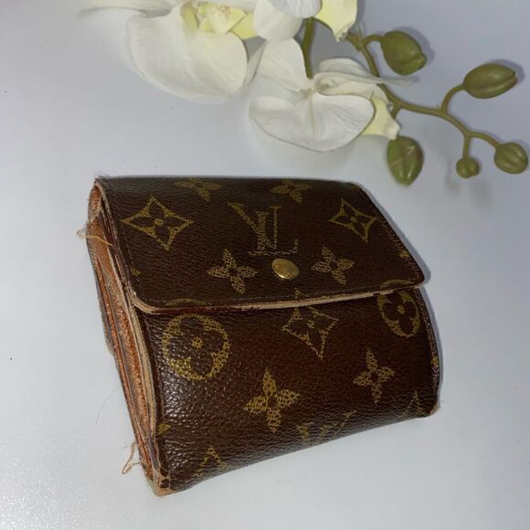 Authentic Louis Vuitton Elise Compact Wallet - Picture 1 of 11